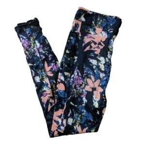 Floral leggings with pockets 2X